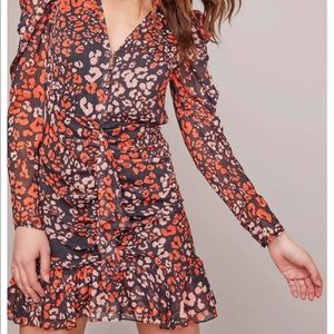 ASTR THE LABEL MIMI LEOPARD DRESS